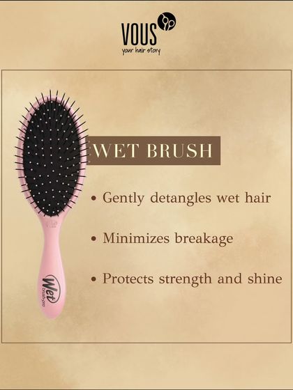 The right brush can make a significant difference in your hair's health. A Wet Brush is designed to gently detangle wet hair, which is when it is most fragile. Its flexible bristles minimize breakage and protect the hair's strength and shine.
