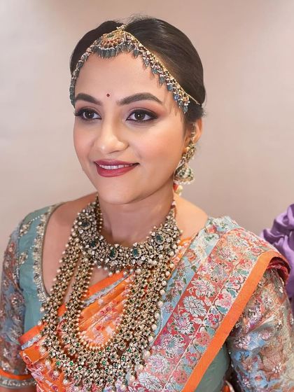 Bhuvana Reeds - Online Makeup Classes South Indian Bridal Makeup photo 42
