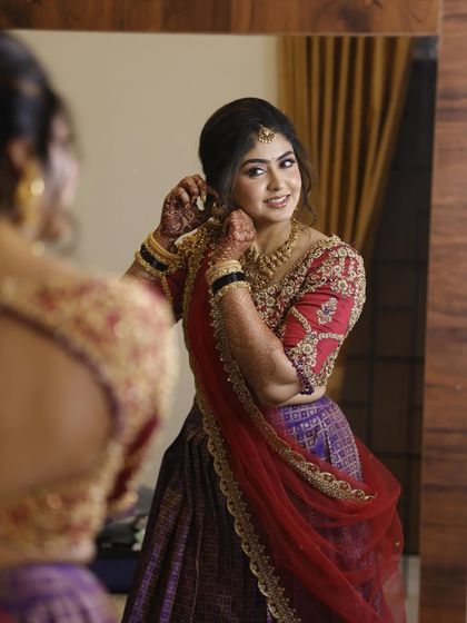 Shreeja - Bridal Makeup & Styling Timeless Muhurtham Brides photo 74
