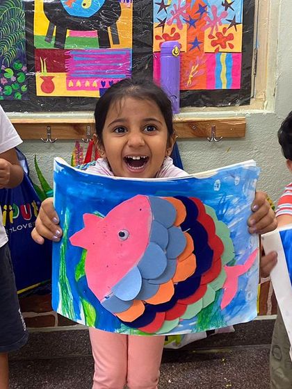 BrainArt Studio - Kids' Art & Craft Classes Sensory Art & Play (Ages 3.5 - 5) photo 70