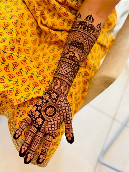 Mitali - Bridal Mehendi Full Bridal Mehendi (Hands) photo 165