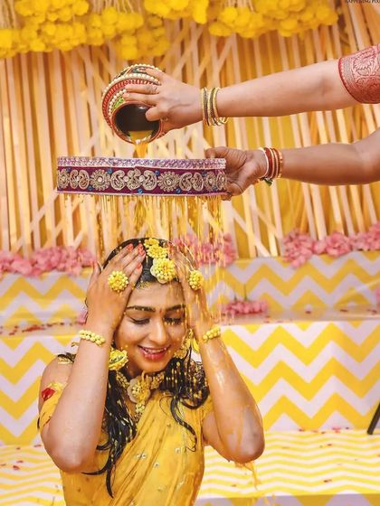 Events Factory - Wedding & Social Event Decor Vibrant Haldi & Mehendi Ceremonies photo 19