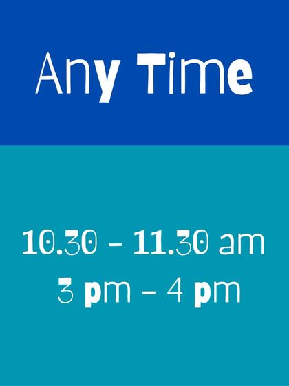We've got flexible timings to fit your summer schedule. Choose between our morning batch from 10:30 to 11:30 am or the afternoon batch from 3 to 4 pm.