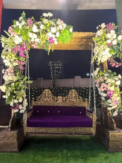 Vibrant Haldi & Mehendi Setups photo 14