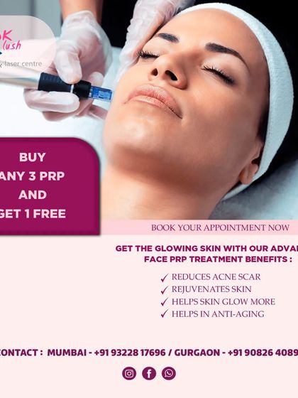 I believe in making consistent skincare accessible. This offer allows you to buy three PRP sessions and get one completely free, helping you on your journey to rejuvenated skin.