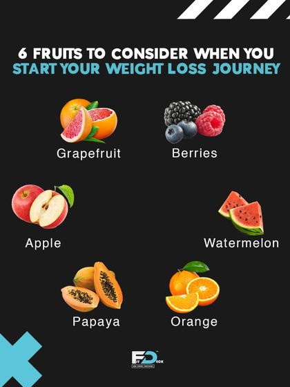 Did you know certain fruits can help with weight loss? We share 6 great options like grapefruit, berries, and watermelon that are high in fiber and nutrients to keep you full.