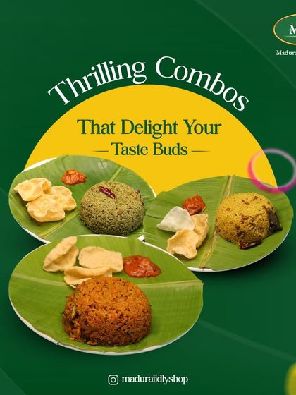Thrilling combos that delight your taste buds. Mix and match your favorite rice dishes.