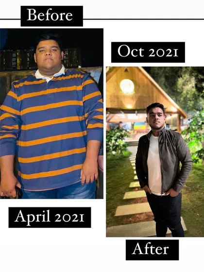 This is the result of dedication and the right guidance. This client's transformation from April to October shows the real-world fat loss and muscle gain possible when you commit to the process.