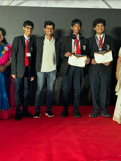 So proud to see our team on stage at the Mekathlon 2024 Zonals. Mentoring for competitions is about more than just robotics; it's about teamwork, problem solving under pressure, and building character.