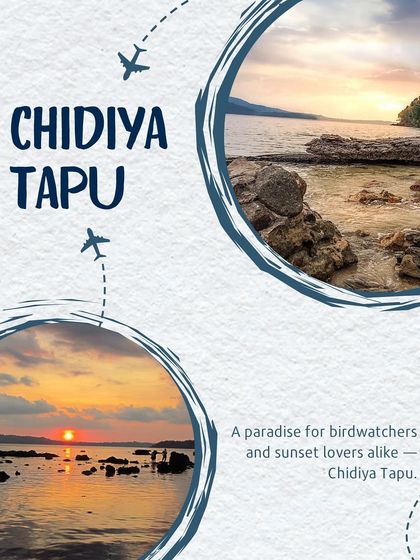 Chidiya Tapu in the Andamans is a paradise for birdwatchers and sunset lovers alike. It's the perfect spot to end a day of island exploration.