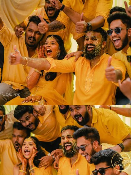 Gowjee - Wedding Planning & Design Vibrant Haldi & Mehendi Ceremonies photo 9