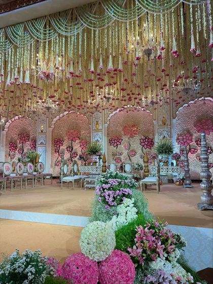 Regal Indian Traditions: A Symphony in Pink & Gold photo 39