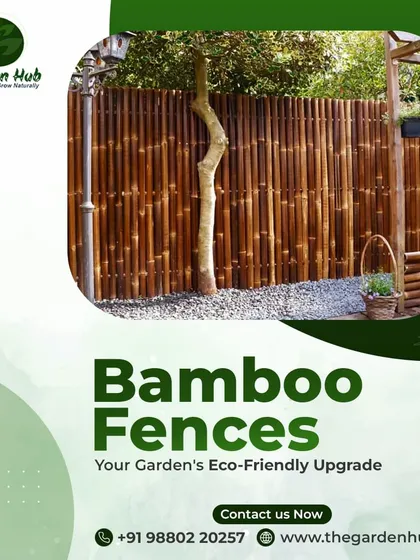 Our bamboo fences are a perfect eco-friendly upgrade for your garden. They provide natural beauty, privacy, and a sustainable choice for defining your outdoor space.