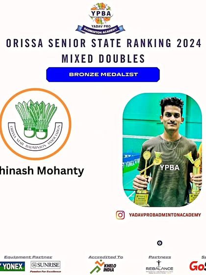 Yadav Pro Badminton Academy - Professional Badminton Coaching Programs State & Zonal Tournament Winners photo 101