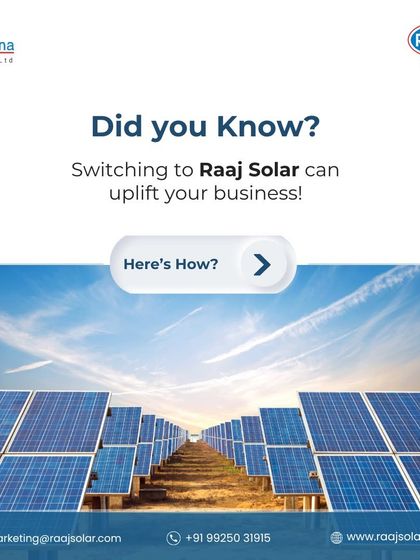 Raaj Solar - Utility-Scale & Industrial Solar Projects Additional Work photo 11