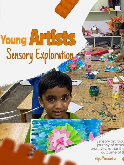 BrainArt Studio - Inclusive Art Classes for Special Needs Sensory & Messy Play (Ages 3.5 - 5) photo 44