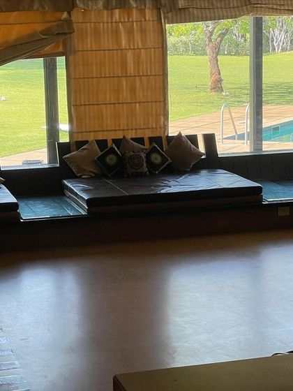 Another view of the calm and relaxing indoor space.