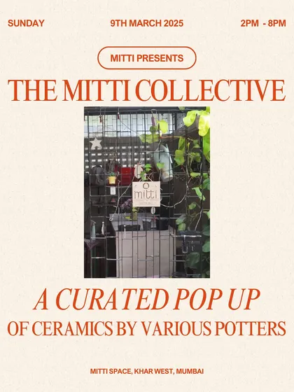 We love hosting events like 'The Mitti Collective', a pop-up celebrating the work of our talented community of potters. It's a wonderful feeling to see people support handmade art.