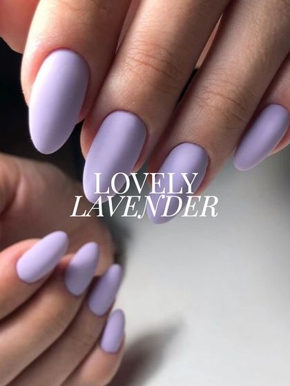 This lovely lavender shade is soft, dreamy, and elegant. The matte finish gives the color a modern, velvety look that is both subtle and chic.