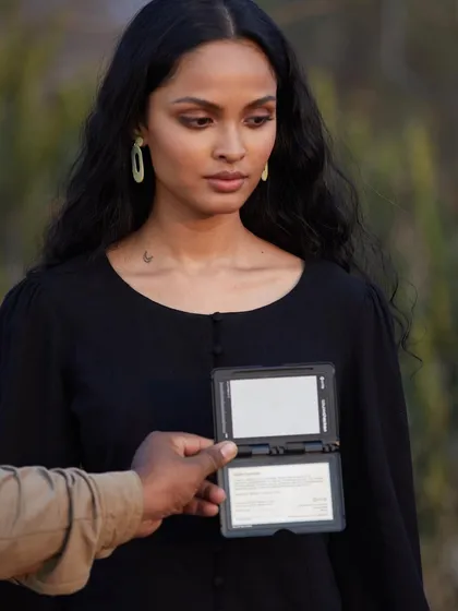 Using a grey card on set is a fundamental step for achieving perfect color accuracy in post-production. This is a non-negotiable part of my professional workflow that I teach to all my students.