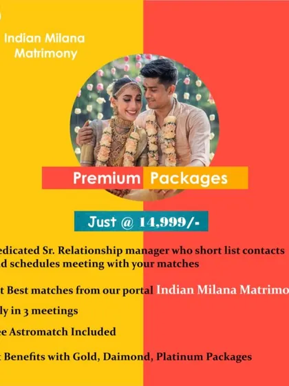 For a truly personal experience, my Premium Package provides a dedicated senior relationship manager to handle everything from shortlisting profiles to scheduling meetings.