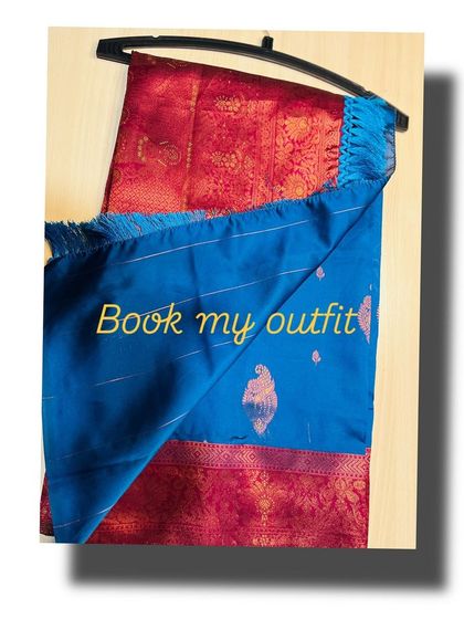 Book My Outfit - Indian Ethnic Wear Rental Silk Sarees with Designer Blouses photo 8