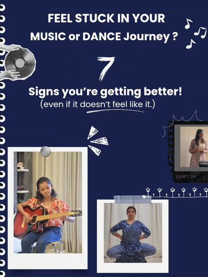 Feeling stuck in your music or dance journey? Here are 7 signs you're getting better, even if it doesn't feel like it.