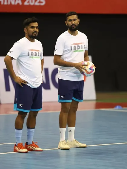 Our coach on national duty. His experience at the highest level benefits all of our players.