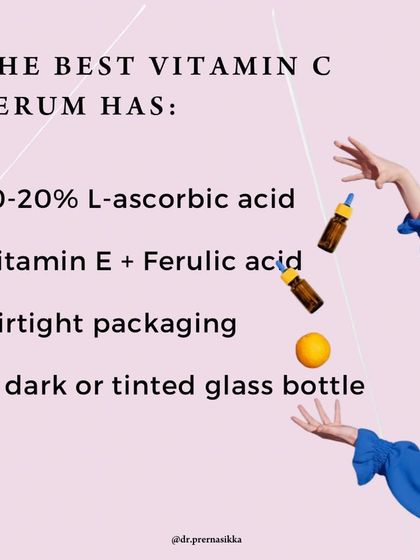 When choosing a Vitamin C serum, there are four key things to look for. A good formulation will contain 10-20% L-ascorbic acid, be stabilized with Vitamin E and Ferulic acid, and come in airtight, dark glass packaging to prevent oxidation and maintain efficacy.