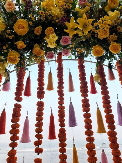Decor by Aditya - Event Design & Decoration Vibrant Haldi & Mehendi Ceremonies photo 20