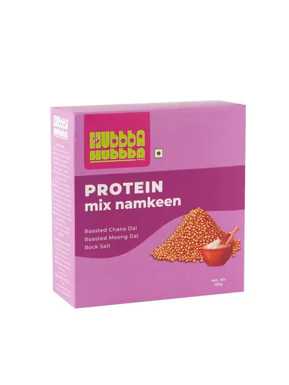 An e-commerce product shot of Protein Mix Namkeen. This straightforward image is perfect for product listings, focusing entirely on the packaging.