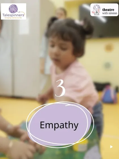 Empathy is developed as children step into the lives of different characters and explore their feelings.