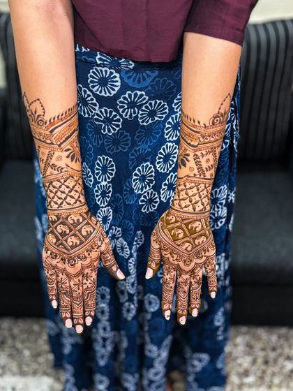 Lotus Mehendi Arts - Bridal & Occasion Mehendi Elaborate Bridal Designs photo 83