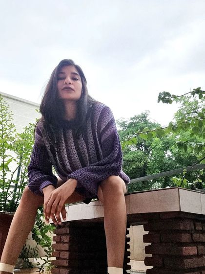 The #RosemaryBlouse has such a great, relaxed fit. It's the kind of sweater you can just throw on with shorts or jeans and feel instantly put together.