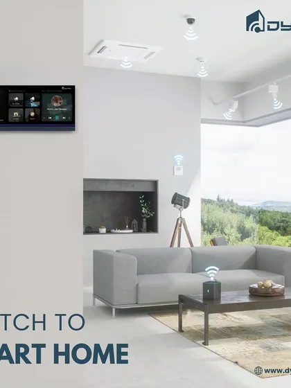 Imagine your home responding to your needs. With the HomePad as your central command, you can control lighting, security, and entertainment, creating the perfect ambiance in your living room with a single touch.