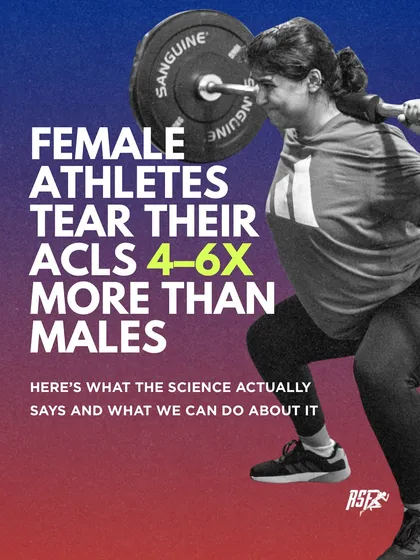 Female athletes face a 4-6 times higher risk of ACL tears than males, but this is a problem that can be managed with the right training. My programs specifically address the biomechanics and strength imbalances that contribute to this risk, focusing on prevention through science.