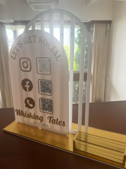 The Party Glitter - Custom Business Branding & Marketing Materials Custom QR Code & Payment Stands photo 13