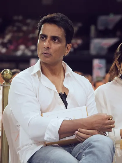 Our services include managing appearances for top Bollywood celebrities. Here, actor Sonu Sood attends the JITO Navkar Mantra Divas, a prestigious event where we handled VVIP guest coordination, ensuring a smooth and secure experience for all high-profile attendees.