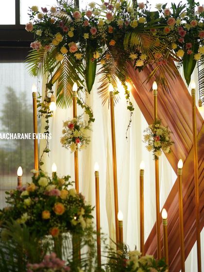 Aacharane Events - Wedding Decoration Reception & Sangeet Stages photo 9