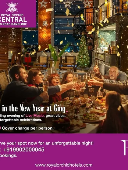Ring in the New Year with unparalleled style at Ging. Join us for a dazzling celebration featuring live music, a festive feast, and a champagne toast as you count down with the entire city sparkling below you.