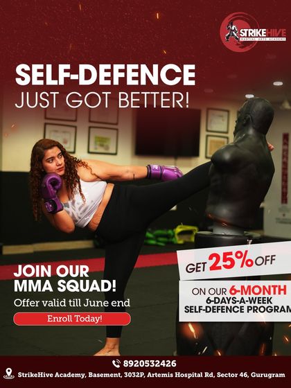 Self-defense just got better. This graphic highlights our specialized MMA program designed to build real techniques, real confidence, and real change for women.