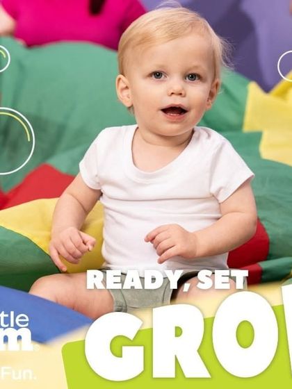 Parachute time is a magical experience for babies. The vibrant colors and gentle motion provide visual and sensory stimulation, while the group setting fosters early social awareness.