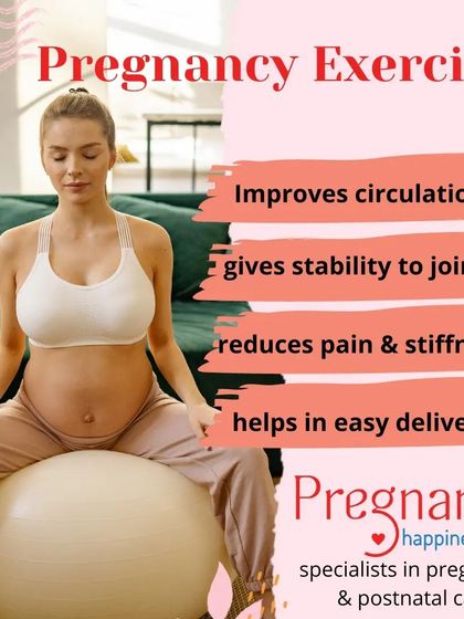 Pregnancy exercise is designed to be safe and effective. It improves circulation, gives stability to your joints, reduces pain and stiffness, and can contribute to an easier delivery.