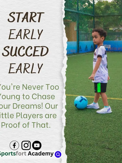 You're never too young to chase your dreams. This little player is proof that starting early is a great way to succeed early.