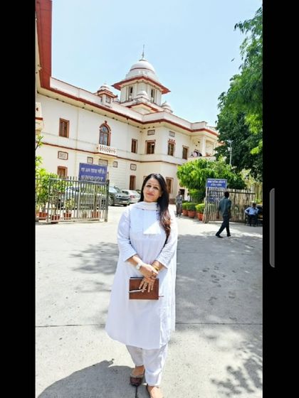 Standing outside the Patiala House District Court, where I frequently appear for family law matters. Familiarity with different court systems is key to effective representation.