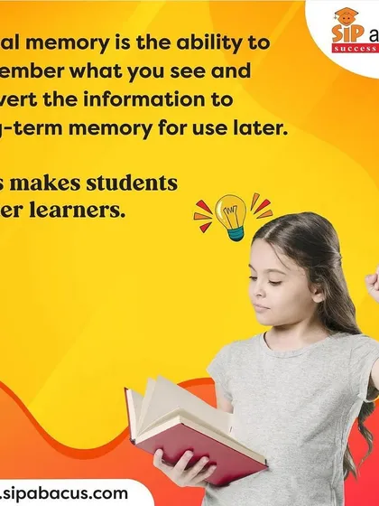 Visual memory, the ability to remember what you see, makes students better learners. Our abacus visualization techniques are designed to strengthen this specific skill.
