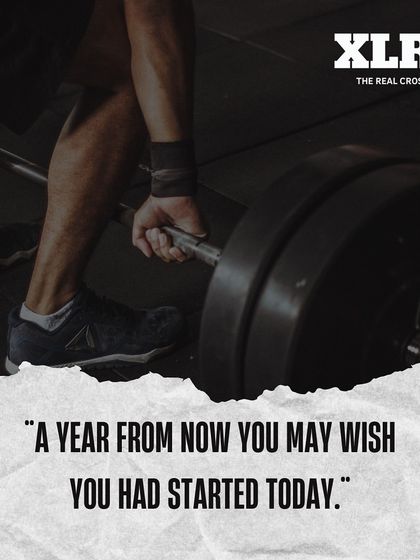 A year from now you may wish you had started today. A Monday motivation post encouraging people to start now.