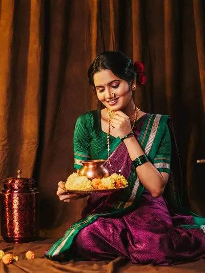 A beautiful, happy moment captured. The genuine smile is what makes this photo special.