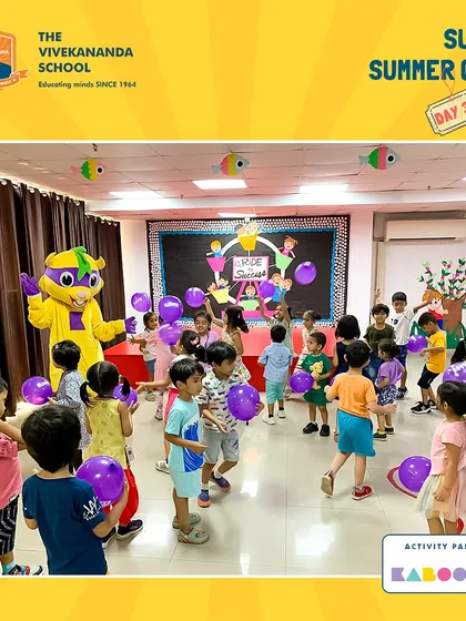 We partnered with The Vivekananda School for their Super Summer Camp, where Super K and a flurry of balloons brought extra excitement and energy to the kids.