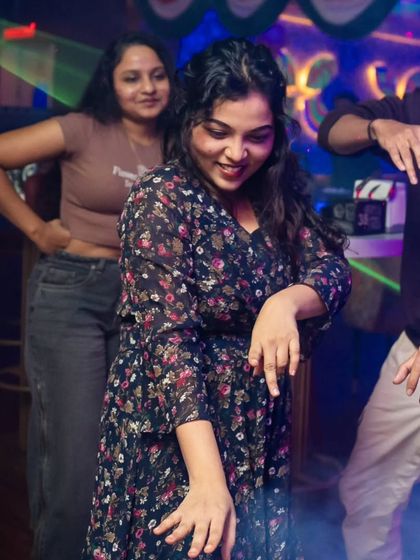 Dancing with joy at the Republic Day celebration. My music brings people together.